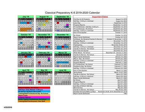 Pba Academic Calendar